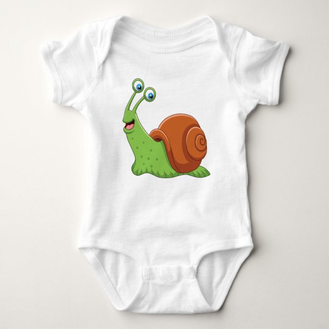 Niedlicher Baby Bodysuit Strampler (Vorderseite)