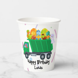 Niedlicher Baby-Dinosaurier-Eiertransporter Geburt Pappbecher