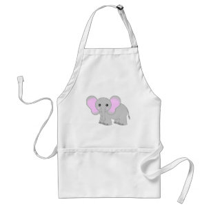 Niedlicher Baby-Elefant Schürze