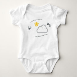 Niedlicher Baby-Kinderzimmer-Reim Twinkle wenig Baby Strampler