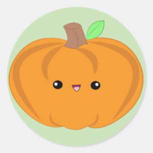 Niedlicher Baby-Pumpkin-Aufkleber Runder Aufkleber