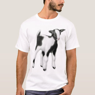 Niedlicher Baby-Ziegen-T - Shirt