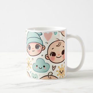 Niedlicher Babybildbecher Kaffeetasse