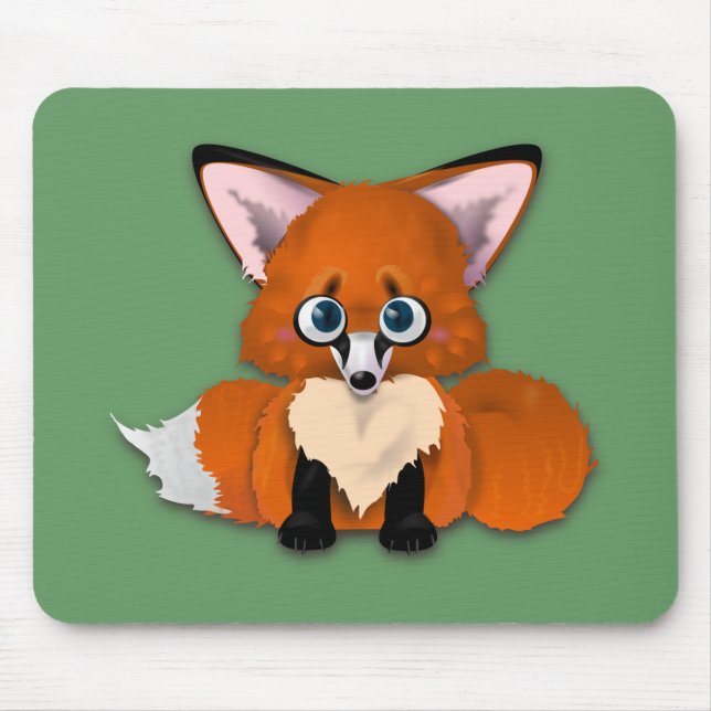 Niedlicher BabyFox Mousepad (Vorne)