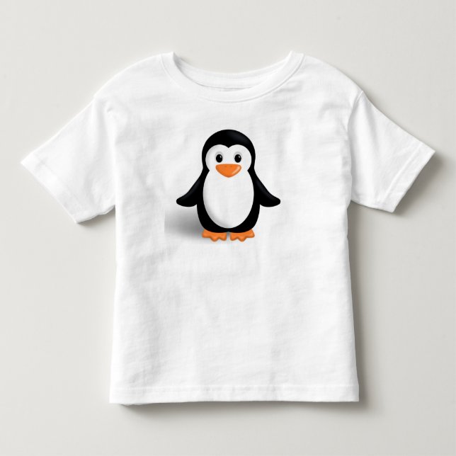 Niedlicher BabyPenguin Kleinkind T-shirt (Vorderseite)
