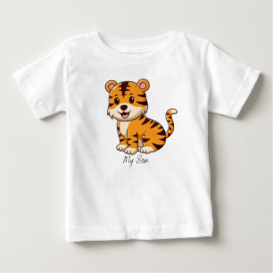 niedlicher Babytiger Baby T-shirt