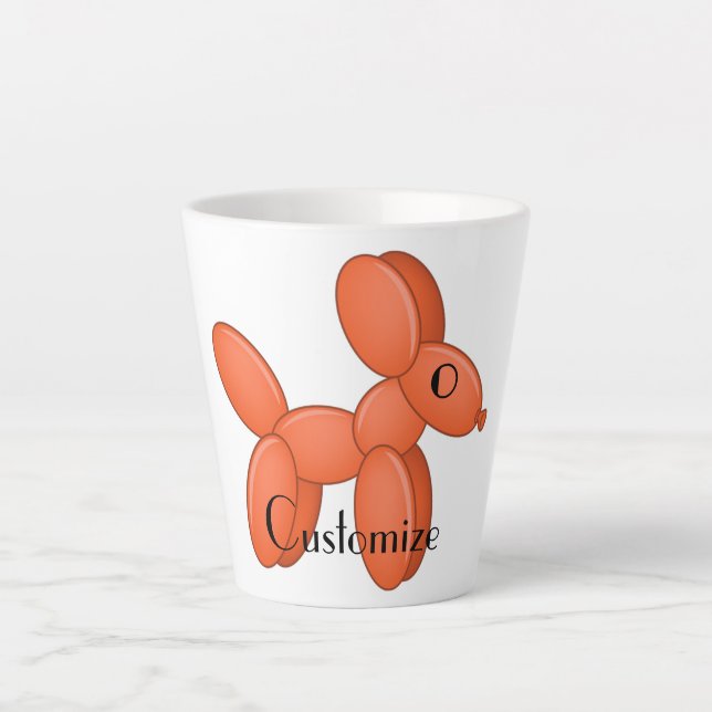 Niedlicher Ballon Dog Thunder_Cove Milchtasse (Vorderseite)