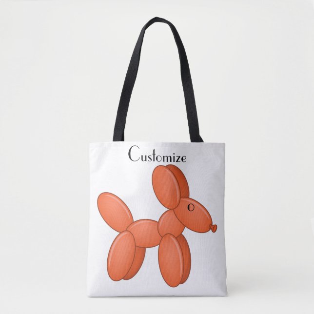 Niedlicher Ballon Dog Thunder_Cove  Tasche (Vorderseite)