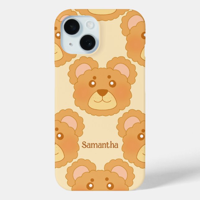 Niedlicher Bär Case-Mate iPhone Hülle (Rückseite)