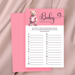 Niedlicher Bär Wasserfarbe Kinderdusche