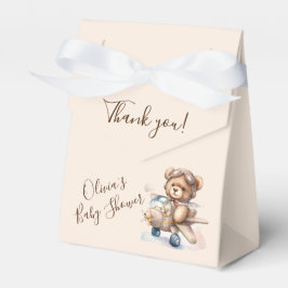 Niedlicher Bär Wir können frühzeitig abwarten Baby Geschenkschachtel