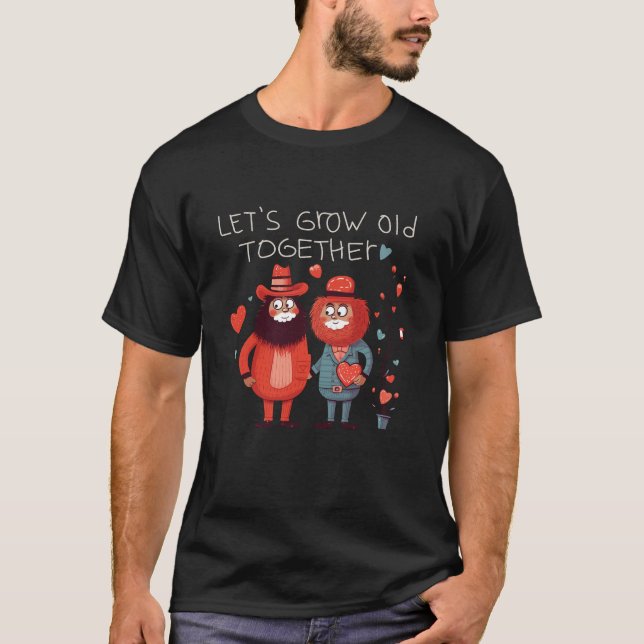 Niedlicher bärtiger T - Shirt (Vorderseite)
