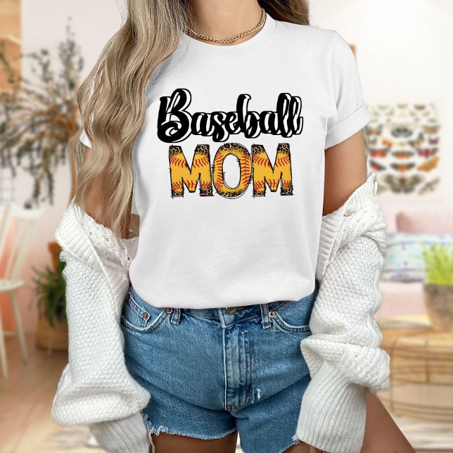 Niedlicher Baseball-Mama-T - Shirt, Geschenkgutach T-Shirt (Von Creator hochgeladen)