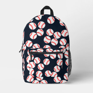Niedlicher Baseball-Rucksack Bedruckter Rucksack