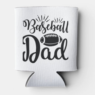 Niedlicher Baseball-Vater Dosenkühler