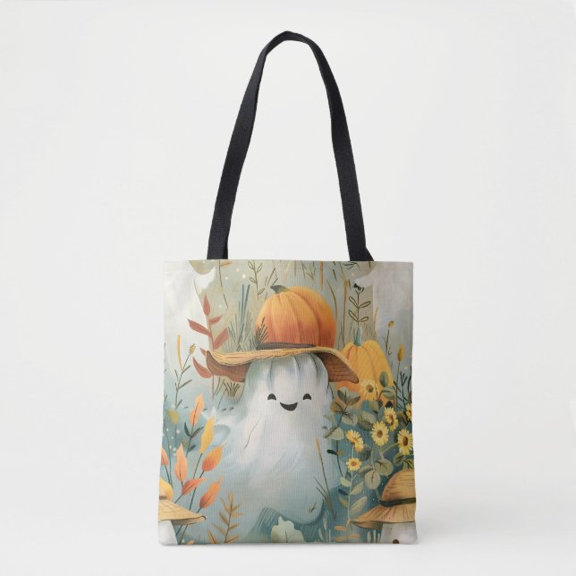 Niedlicher Bauer Ghost Tasche (Vorderseite)