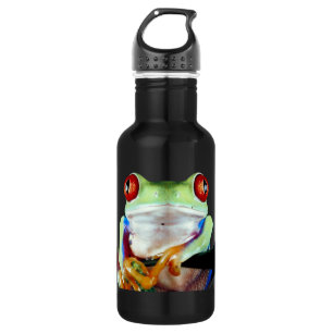 Niedlicher Baum-Frosch 32 Unze Trinkflasche