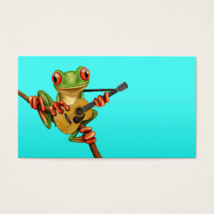 Niedlicher Baum-Frosch, der ein