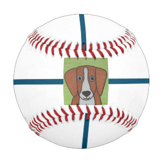Niedlicher Beagle Baseball