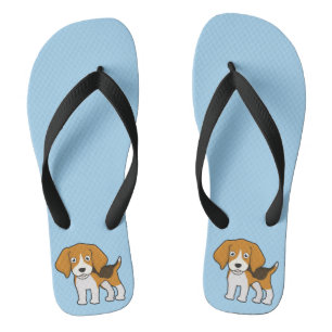 Niedlicher Beagle Flip Flops