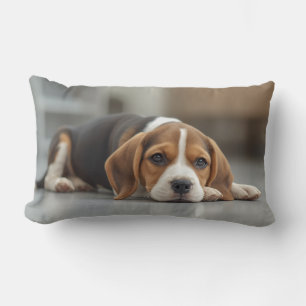 Niedlicher Beagle Lendenkissen