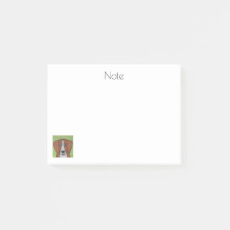 Niedlicher Beagle-Post-It-Note-Pad Post-it Klebezettel