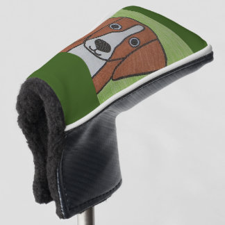 Niedlicher Beagle Putter Cover Golf Headcover