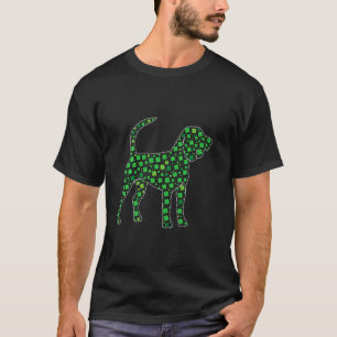Niedlicher Beagle Saint Patrick S Day Hunde Vater T-Shirt
