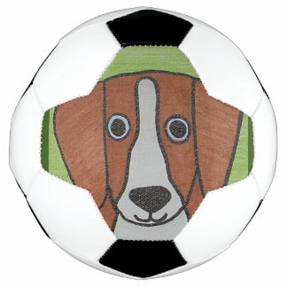 Niedlicher Beagle Soccer Ball