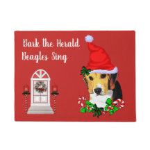 Niedlicher Beagle Weihnachten