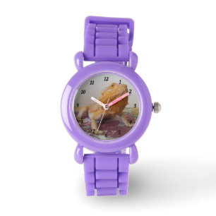 Niedlicher Beardie Foto-Entwurf Armbanduhr