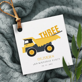 Niedlicher Bebauungspult jedes Alter Geburtstag Geschenkanhänger