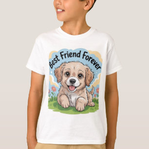 Niedlicher bester Freund für Welpen T-Shirt