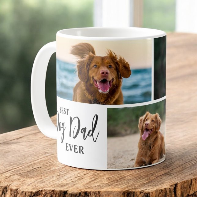 Niedlicher bester Hund je individuelles Foto für H Kaffeetasse (Von Creator hochgeladen)