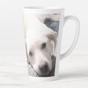 Niedlicher bester Mami je Welpen Hund Rosa Herz 1 Milchtasse