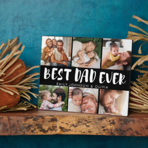 Niedlicher Bester Vater je erster Vater Tag Foto C Fotoplatte