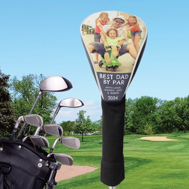 Niedlicher bester Vater per Par Custom Foto Golf H Golf Headcover (Von Creator hochgeladen)