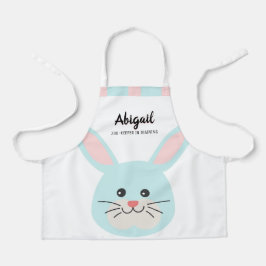 Niedlicher BIG Cartoon Bunny Zobewahrer Schürze