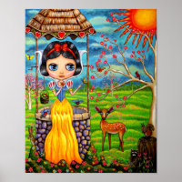 Niedlicher Big Eye Girl Doll Wunschvogel