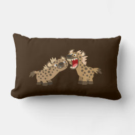 Niedlicher Big Teethed Cartoon Hyenas Kissen