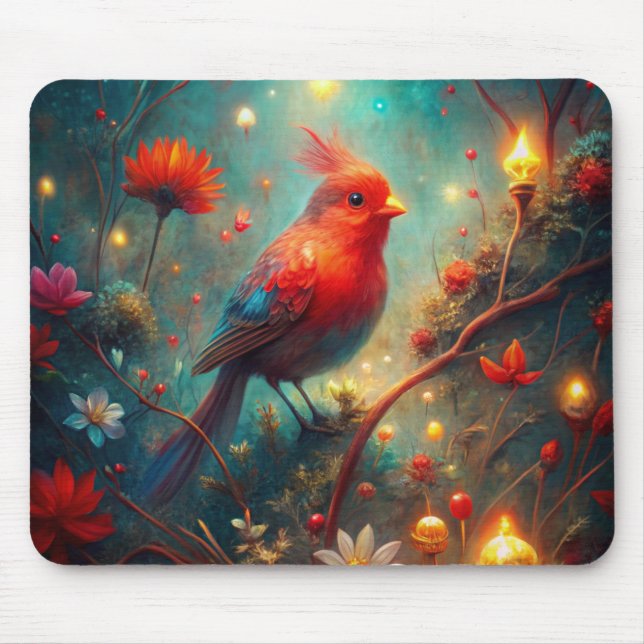 Niedlicher Bird Mousepad (Vorne)