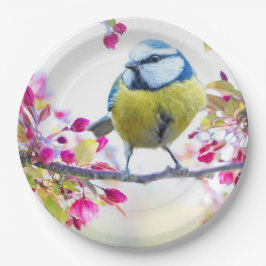Niedlicher Bird Pappteller