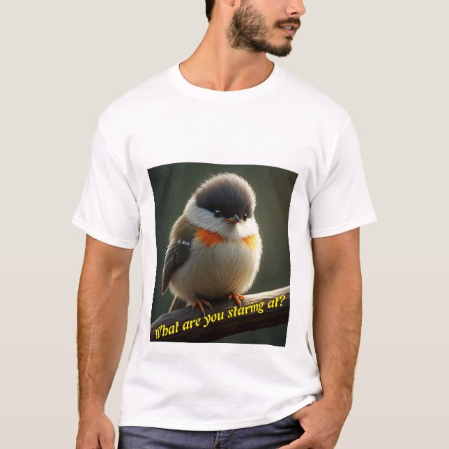 Niedlicher Bird T-Shirt (Vorderseite)