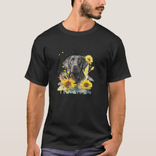 Niedlicher Black Lab Black Labrador Retriever Pupp T-Shirt