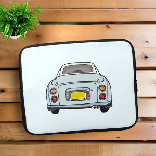 Niedlicher, blasser Aqua Figaro Figaro Figaro - La Laptopschutzhülle