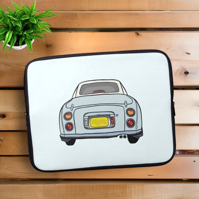 Niedlicher, blasser Aqua Figaro Figaro Figaro - La Laptopschutzhülle (Cute pale aqua figaro laptop sleeve just for you)