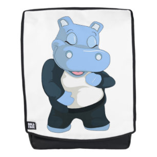 NIEDLICHER BLAUE HIPPO RUCKSACK
