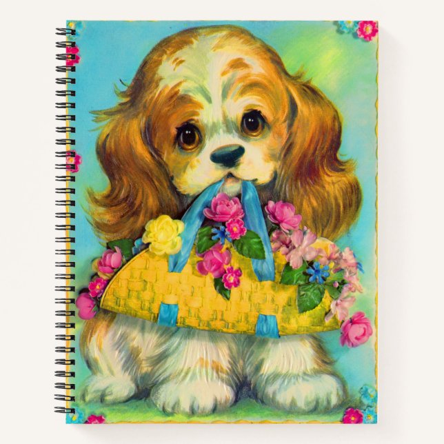 niedlicher Blume Notizbuch (Vorderseite)