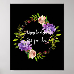 Niedlicher Blumenbesitz - Trotzdem beharrte sie Poster