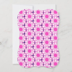 Niedlicher Blumenhintergrund Karte
